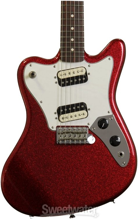 Fender Pawn Shop Super-Sonic Rosewood - Apple Red Flake