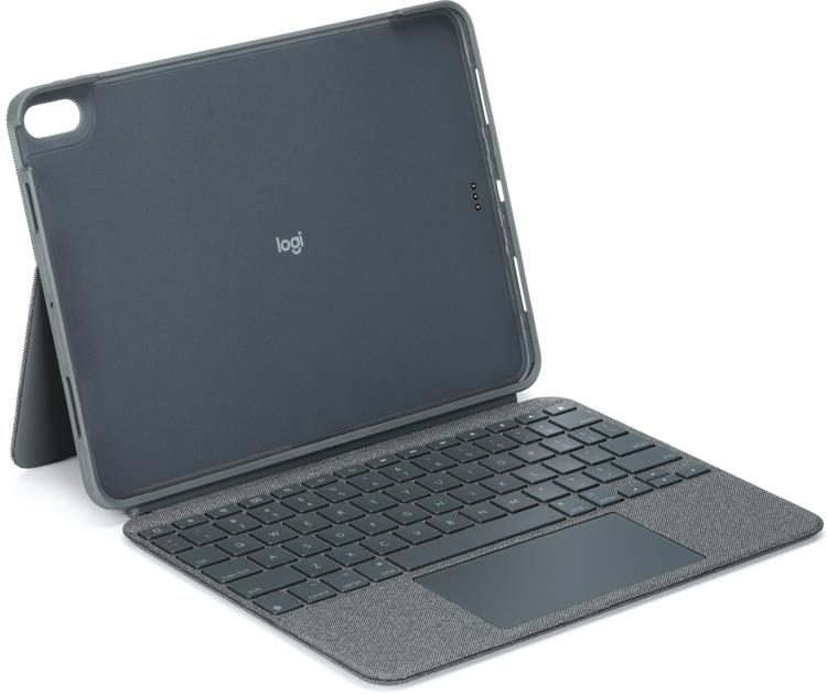 med undtagelse af Gulerod cafeteria Logitech Combo Touch Keyboard for iPad Air | Sweetwater