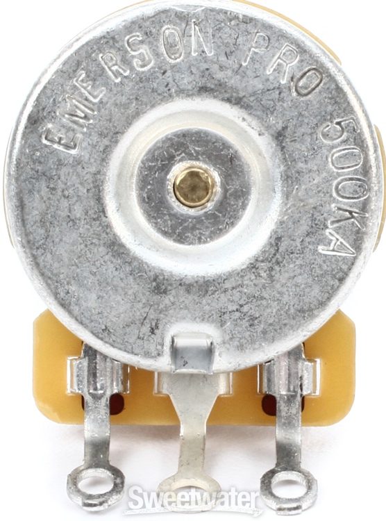 Emerson Custom Pro CTS Potentiometer 500Kohm Long Split Shaft