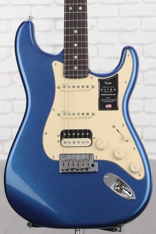 Fender American Ultra Stratocaster HSS - Cobra Blue with Rosewood  Fingerboard