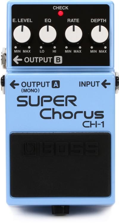 explique Sociable Ilustrar Boss CH-1 Stereo Super Chorus Pedal | Sweetwater