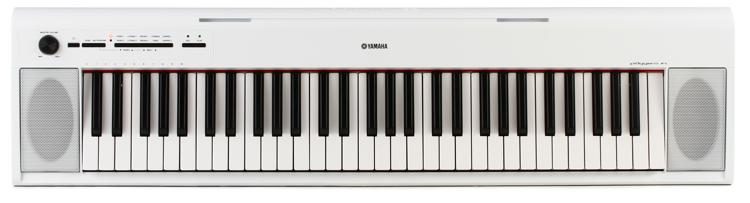 Yamaha Piaggero NP-12 61-key Piano with Speakers - White | Sweetwater