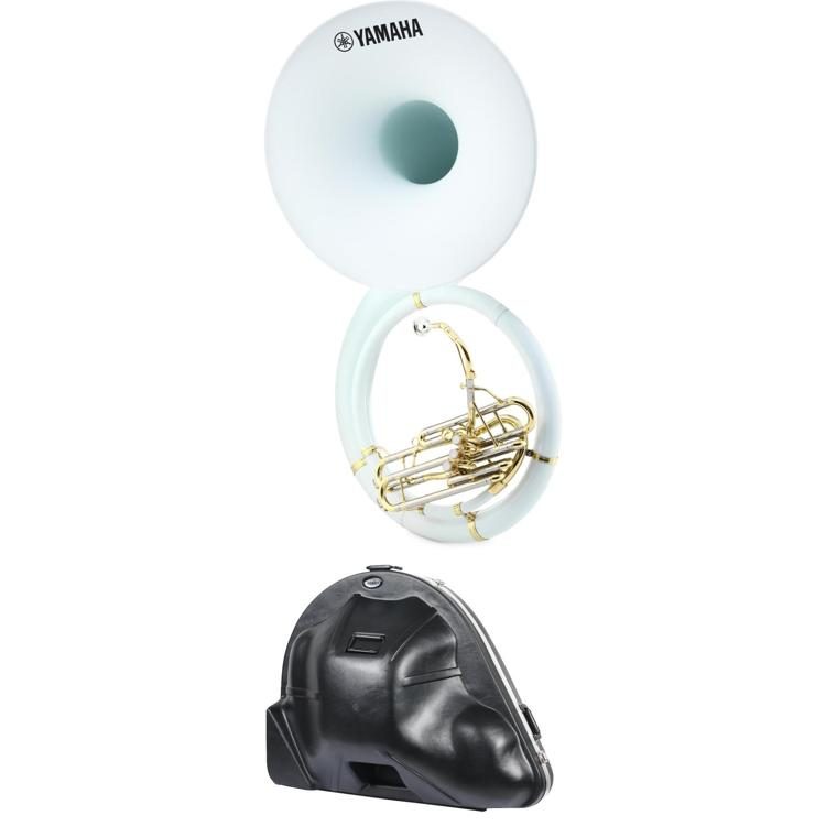 Yamaha YSH-301 Fiberglass Sousaphone with Case - Clear Lacquer