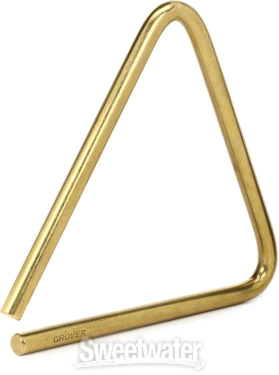 Grover Pro Percussion GV-TRBPH8 Bronze Pro Hammered Triangles