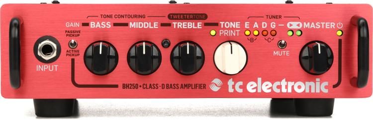 TC Electronic BH250 250-watt Compact Bass Head