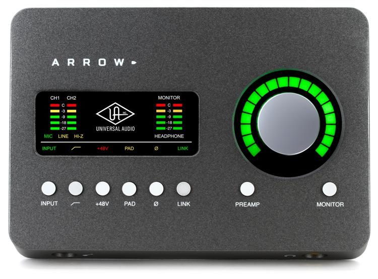 Universal Audio Arrow 2x4 Thunderbolt 3 Audio Interface with UAD