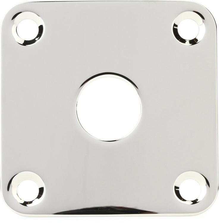 Jackplate Rounded Vintage Bone White fits Gibson Guitars 