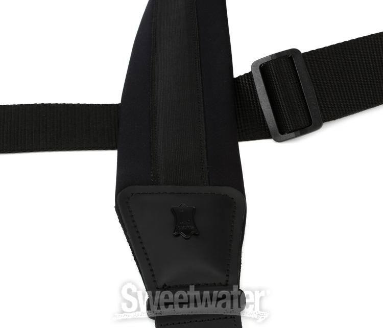 Levy's PM48NP3 Neoprene Guitar Strap - XL Black | Sweetwater