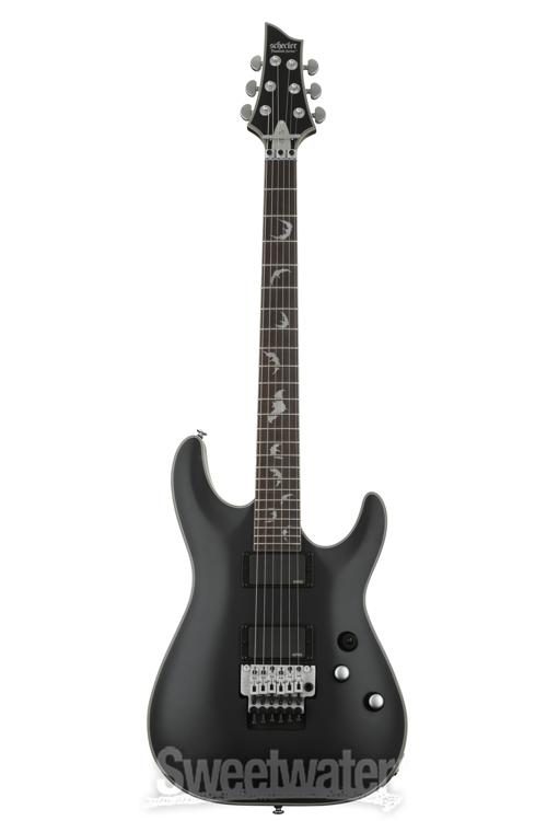 schecter guitar research damien platinum 6 with floyd rose