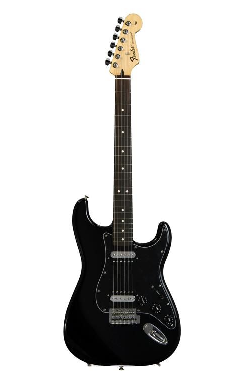 Fender Standard Stratocaster HH - Black with Rosewood Fingerboard 