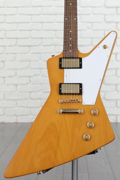 Epiphone 1958 Korina Explorer Electric Guitar - Natural | Sweetwater