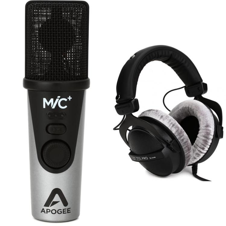 Apogee MiC Plus Podcast Bundle for iPad, iPhone, Mac, and Windows