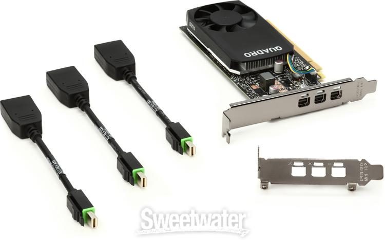 PNY NVIDIA Quadro PCIe Video Card w/ 3x Mini DisplayPort Sweetwater