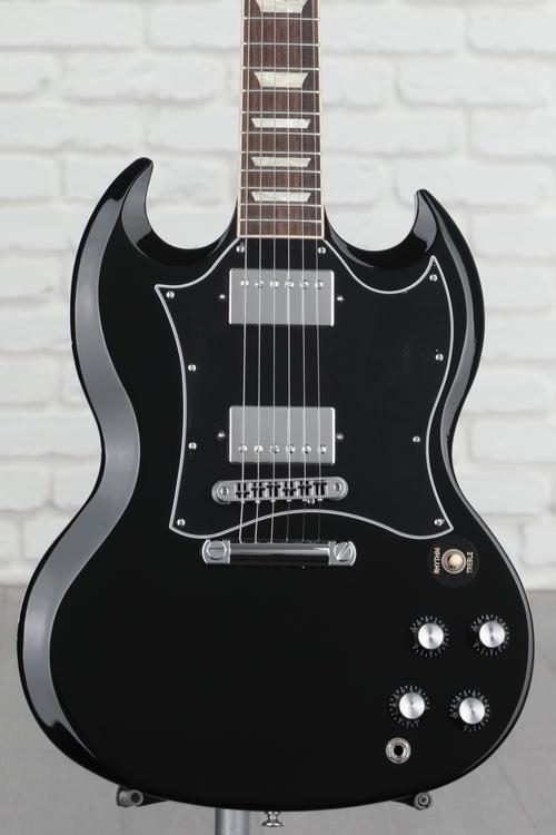 Gibson SG Standard Electric Guitar - Ebony | Sweetwater