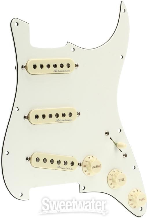 fender hot noiseless prewired stratocaster pickguard