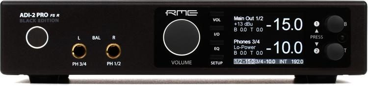 RME ADI-2 Pro FS R AD/DA Converter - Black Edition