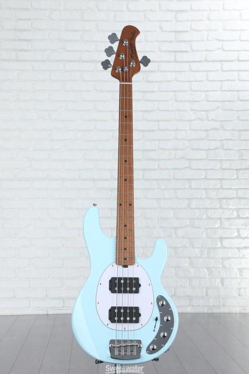 Sterling By Music Man StingRay RAY34HH Bass Guitar - Daphne Blue