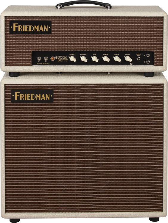 Friedman Buxom Betty Stack 50 Watt Tube Head With Matching 1x12