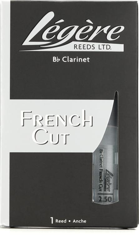 Legere French Cut Bb Clarinet Reed - 2.50 | Sweetwater