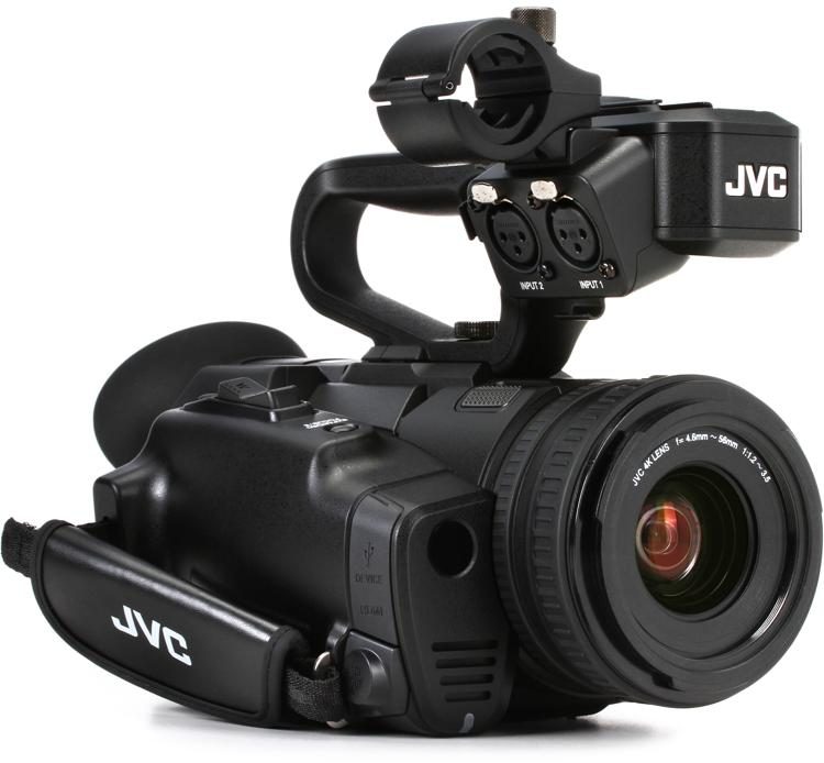 drempel Ongelijkheid bad JVC GY-HM250U 4K Cam Handheld Camcorder with 12x Lens | Sweetwater