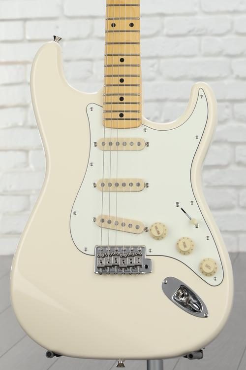 Fender JV Modified '60s Stratocaster Electric Guitar - Olympic White ...