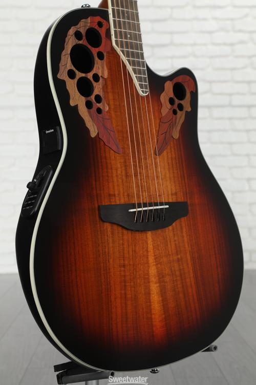 Ovation Celebrity Elite CE48P-KOAB Super Shallow Acoustic-electric