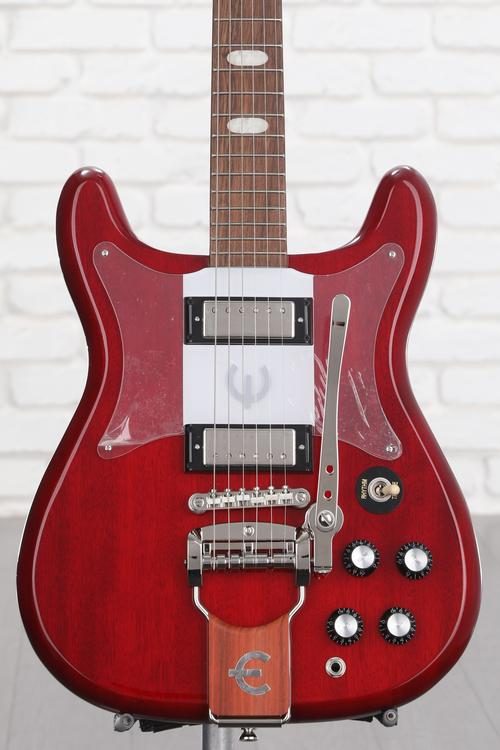 Epiphone Crestwood Custom (Tremotone) Electric Guitar - Cherry