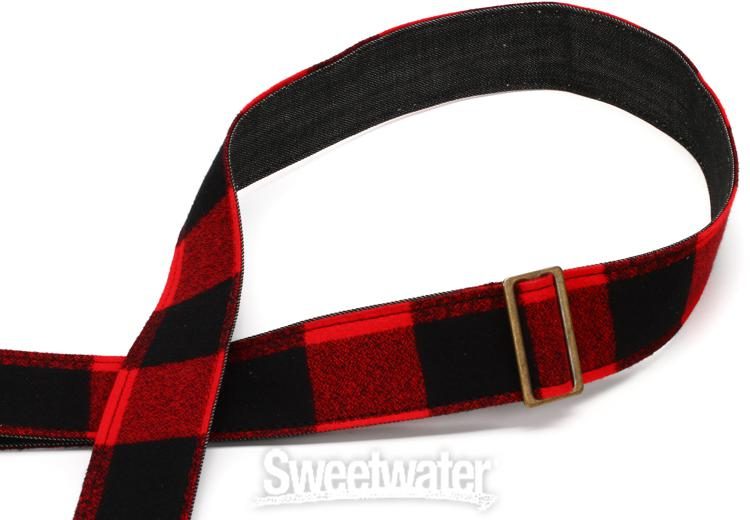 flannel guitar strap