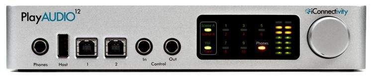 iConnectivity PlayAUDIO12 Dual-USB Audio and MIDI Interface for Live