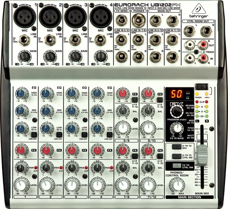 Behringer Eurorack UB1202FX | Sweetwater