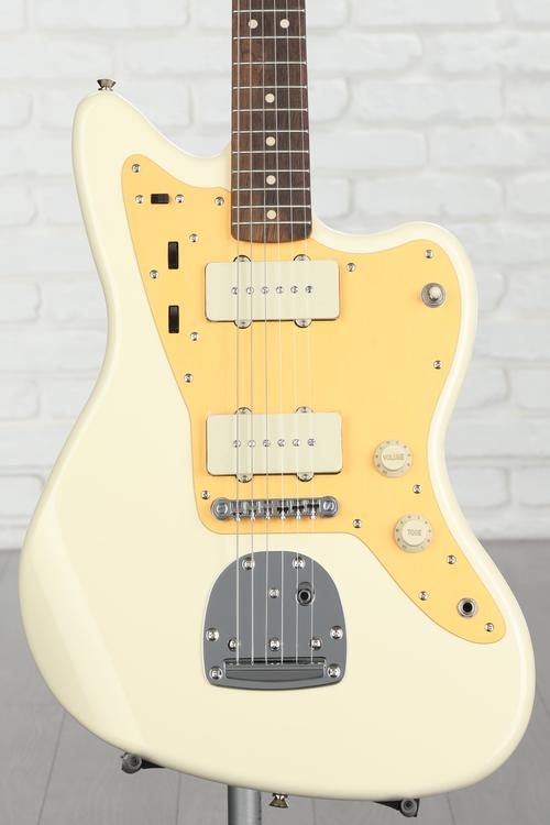 Squier J Mascis Signature Jazzmaster - Vintage White with Indian Laurel  Fingerboard