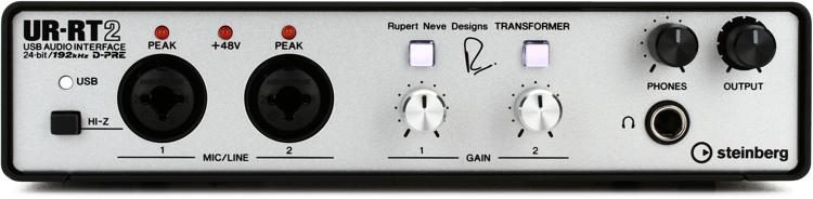 Steinberg UR-RT2 USB Audio Interface with 2 Rupert Neve 