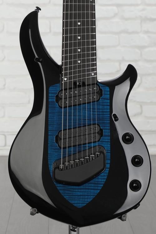 Ernie Ball Music Man John Petrucci Majesty 8 String Electric Guitar -  Okelani Blue