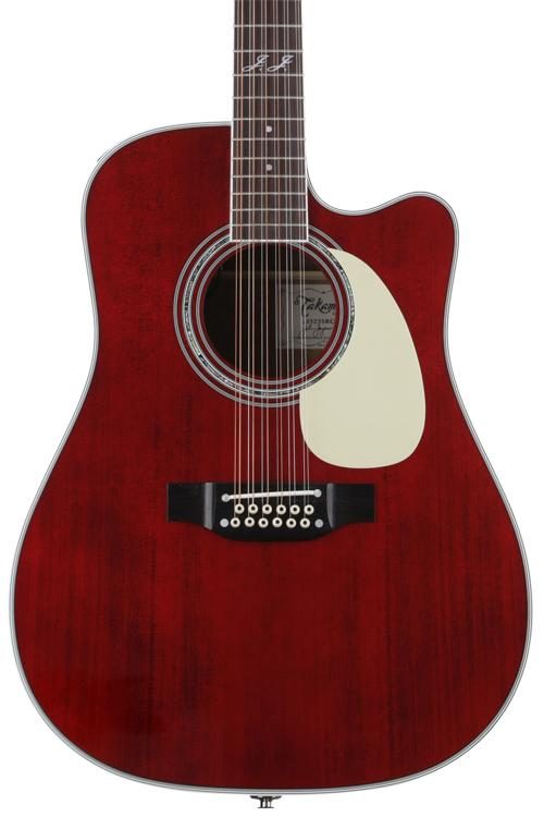 red 12 string guitar