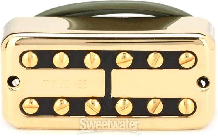 TV Jones TV Classic Plus Bridge Humbucker Pickup - Gold | Sweetwater
