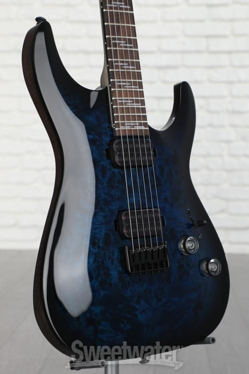 schecter omen elite 6 blue