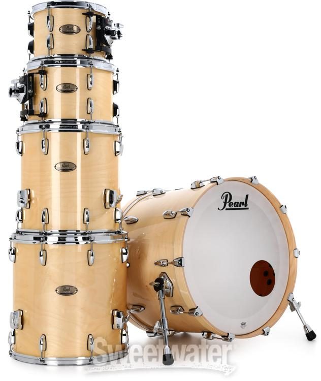 Pearl Session Studio Select STS925XSP/C 5-piece Shell Pack - Gloss Natural  Birch | Sweetwater