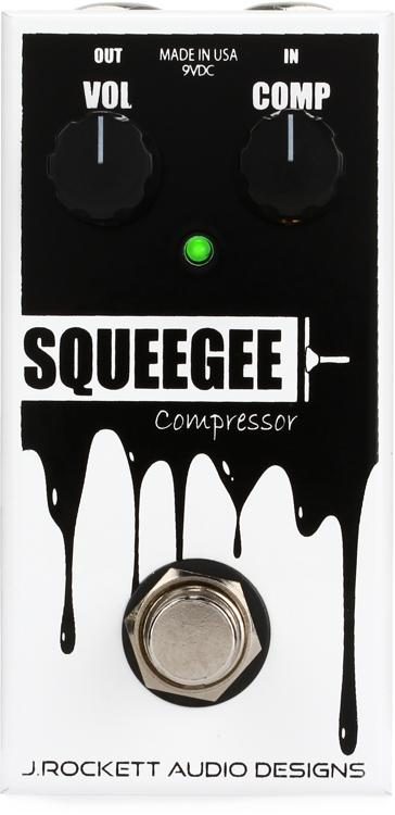 J. Rockett Audio Designs Squeegee Compressor Pedal | Sweetwater