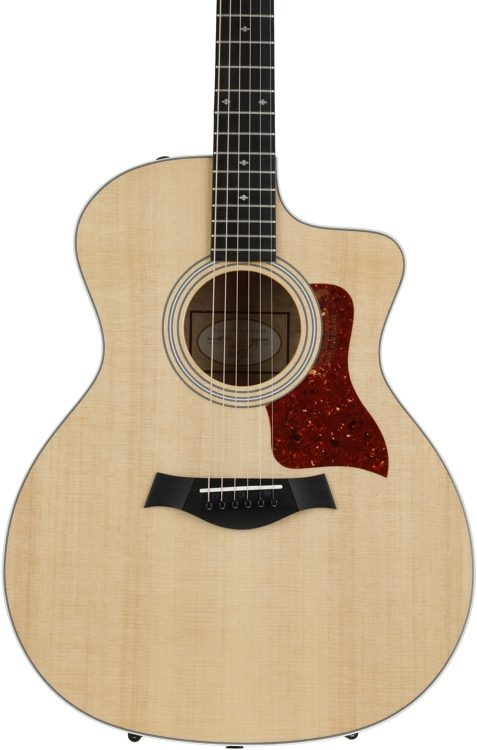 Taylor 214ce-QM DLX - Quilted Maple back and sides | Sweetwater