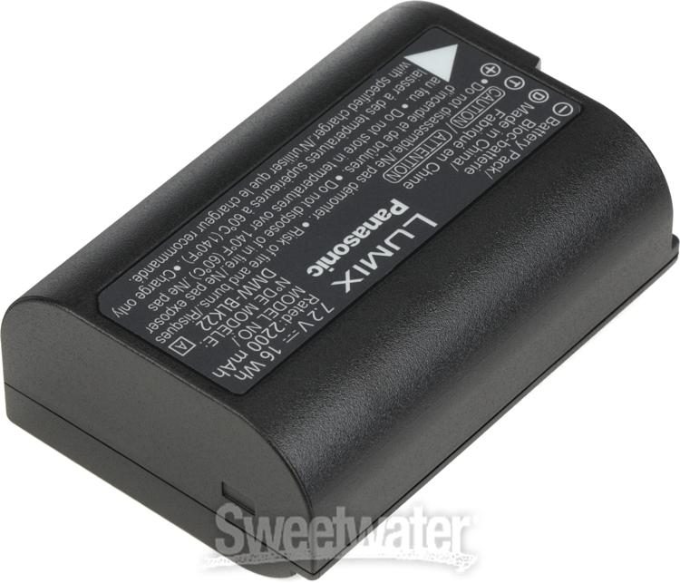 Kwelling jurk Bezet Panasonic DMW-BLK22 Rechargeable Battery for Lumix S5, Gh5, G0, Gh5s |  Sweetwater