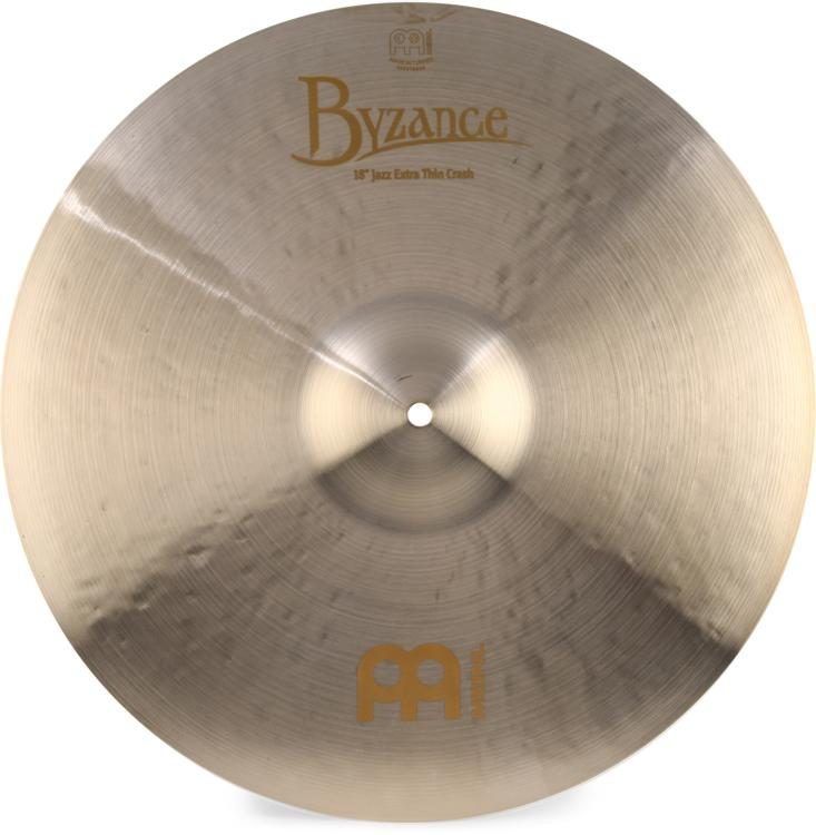 Meinl Cymbals 18 inch Byzance Jazz Extra Thin Crash Cymbal
