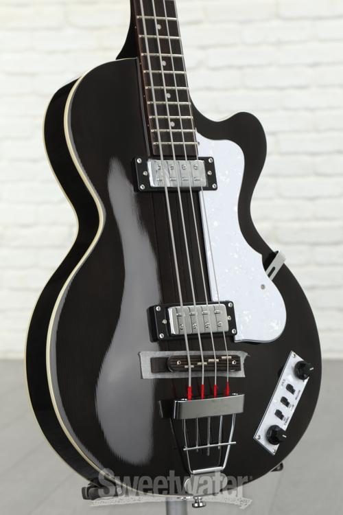 Hofner Ignition Club Bass - Translucent Black | Sweetwater