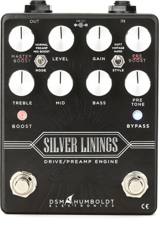 DSM Humboldt Electronics Silver Linings Drive/Preamp Pedal