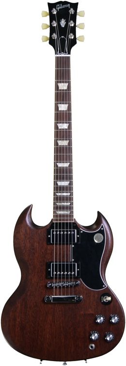 gibson sg 61 reissue worn brown