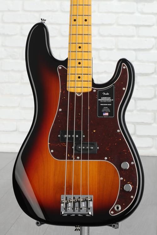 Fender American Professional Ii Precision Bass 3 Color Sunburst With Maple Fingerboard 0445