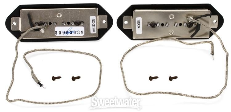 Seymour Duncan Antiquity P-90 Dog Ear Single Coil 2-piece Pickup Set - Aged  Black | Sweetwater