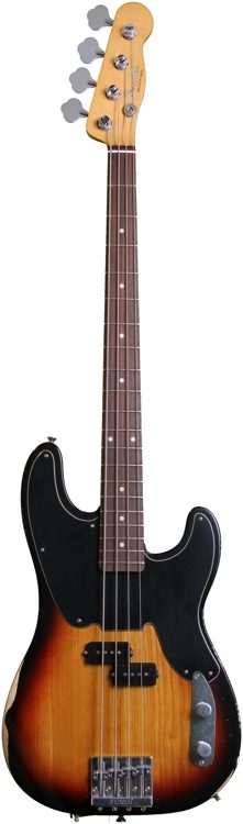 fender mike dirnt precision bass sunburst