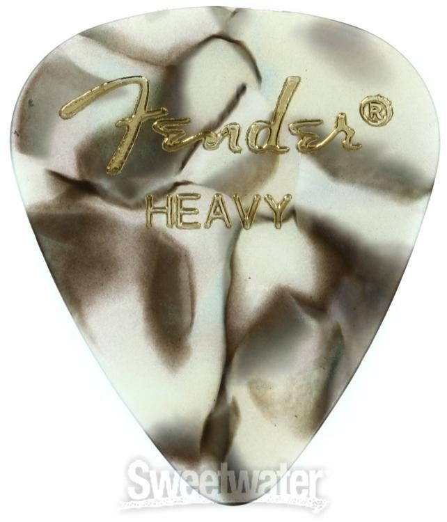 Fender 351 Shape Premium Celluloid Picks - Heavy Abalone 12-pack |  Sweetwater