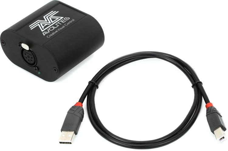 Bengelen moeilijk Communicatie netwerk Avolites T1 Dongle USB DMX Interface | Sweetwater