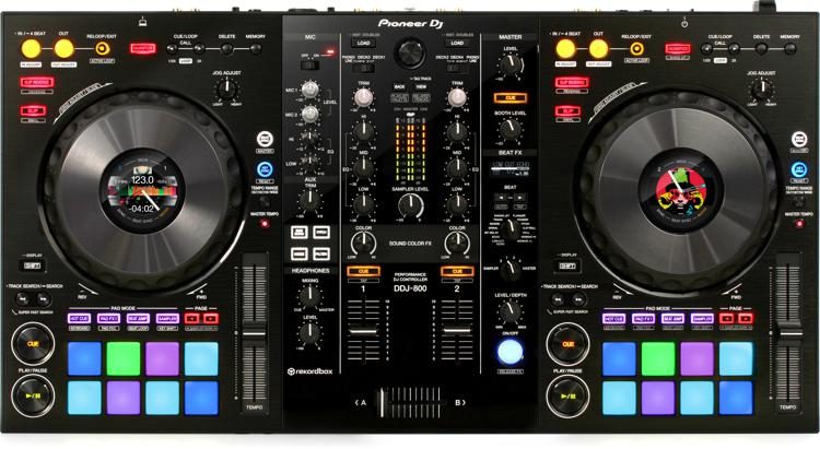 Pioneer DJ DDJ-800 2-deck Rekordbox DJ | Sweetwater